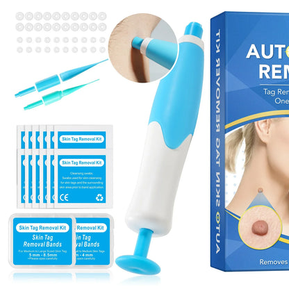 Double Headed Wart Removing Pen Set Auto Skin Tag Remover Painless Mole Wart Remover Skin Tag Removal Kit Skin Care Beauty Tool